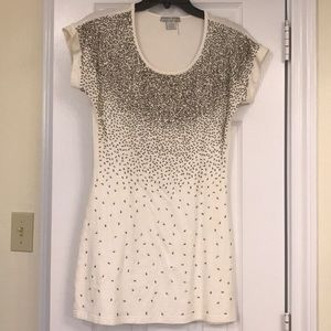 Alberto Makali White Beaded Tunic